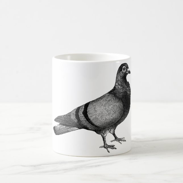 Mug Cadeaux vintages de pigeon (Centre)