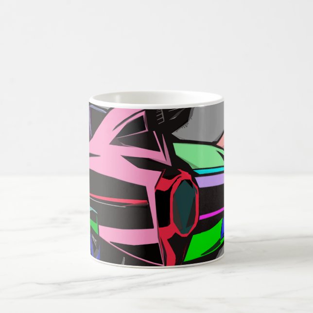 Mug Cadillac coloré (Centre)