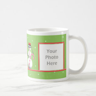Mug Cadres photo de Noël Snowman 2-Photo