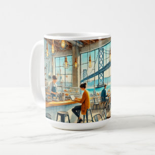 Mug Café à San Francisco Bay Bridge