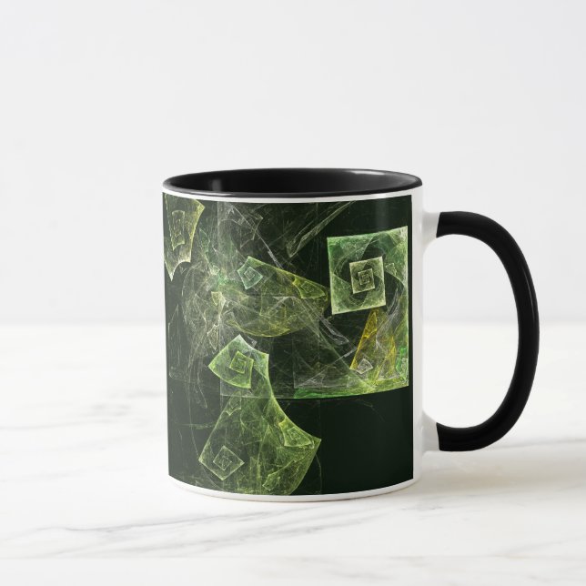Mug café Abstrait à balance tordue (Droite)