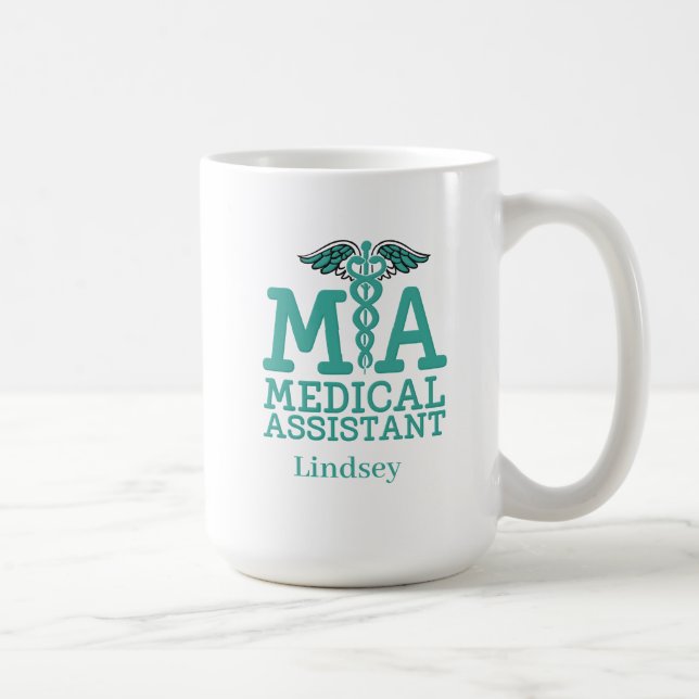 Mug café Assistant Médicale personnalisé (Droite)