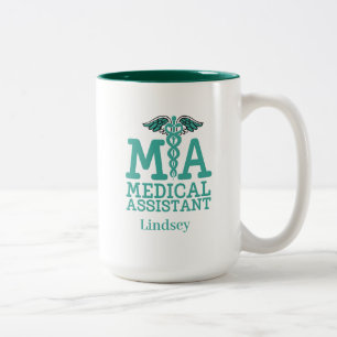 Mug café Assistant Médicale personnalisé