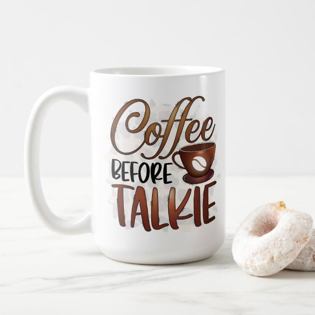 Mug Café avant Talkie (Avec donut)