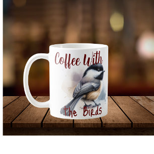 Mug Café Avec Les Oiseaux