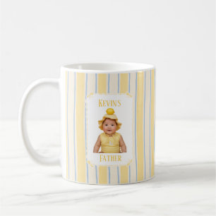 Mug Café Bandes Nom Personnalisé Mignon