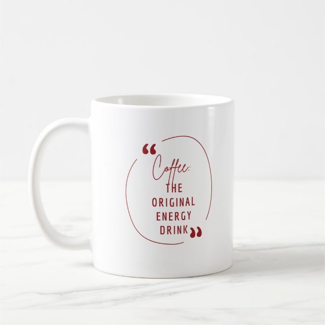 Mug Café : boisson énergétique originale (Gauche)