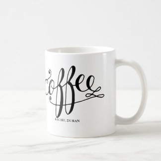 Mug café calligraphie
