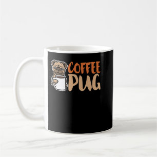 Mug Café Carlin Chien Est Amour, J'Aime Mon Carlin Béb
