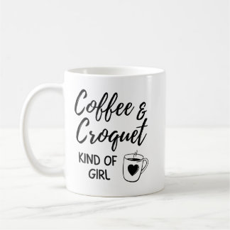 Mug Café & croquet genre de fille.