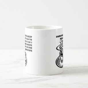 Mug Café dans la boue drôle du matin