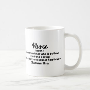 Mug Café de définition de l'infirmière motivationnelle