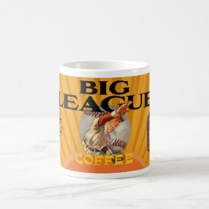 MUG CAFÉ DE GRANDE LIGUE DE PUBLICITÉ RETRO