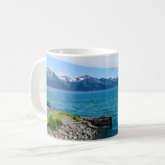 Mug café de la baie de résurrection (Devant gauche)