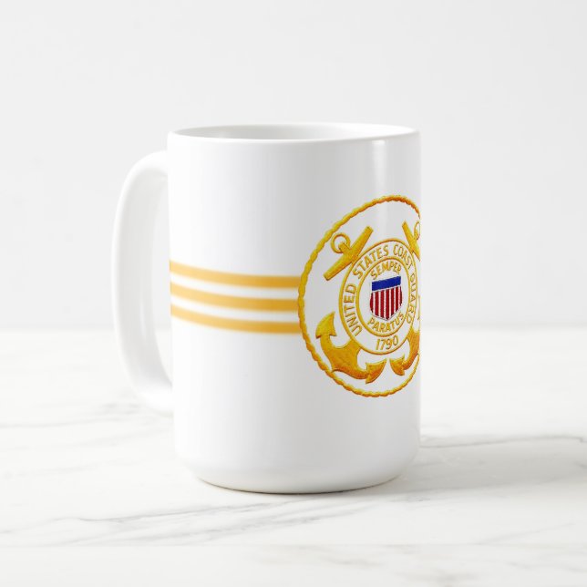 Mug Café de la Garde côtière américaine (Devant gauche)