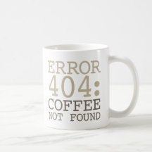 Café de l'erreur 404 non trouvé