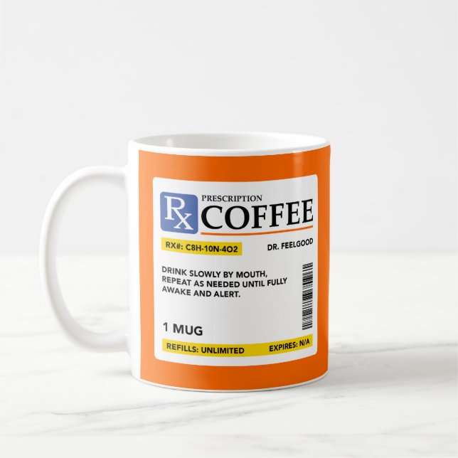 Mug Café de prescription (Gauche)