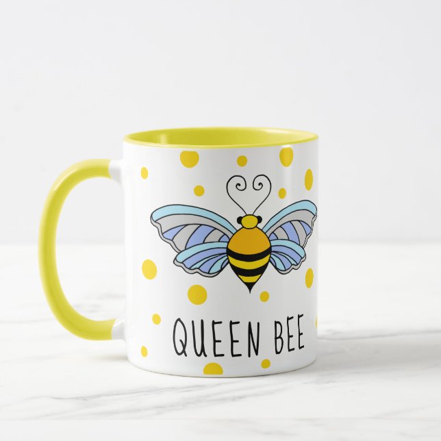 Mug Café de reine des abeilles (Gauche)