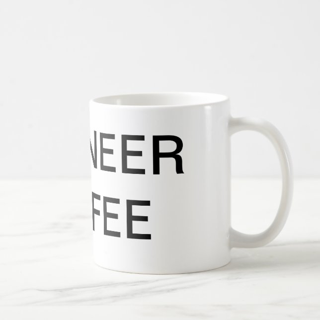 Mug café d'ingénieur (Droite)