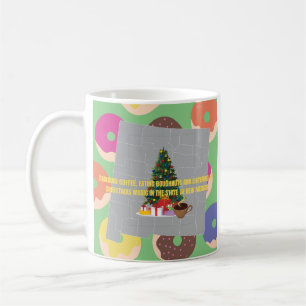 Mug Café, Donuts, Musique de Noël au Nouveau-Mexique