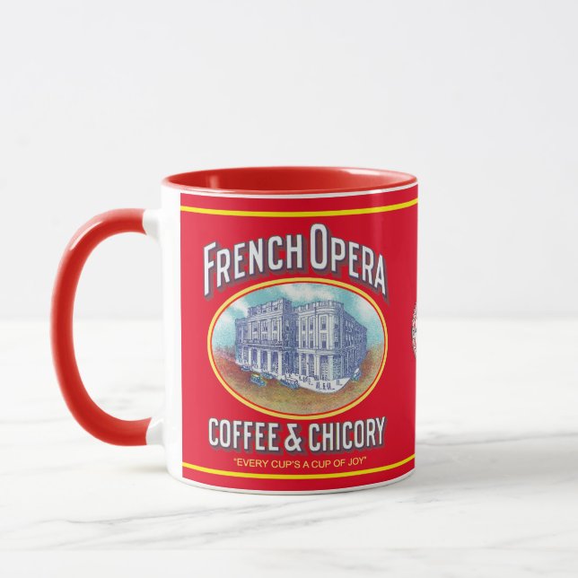 Mug Café d'opéra français et chicorée (Gauche)