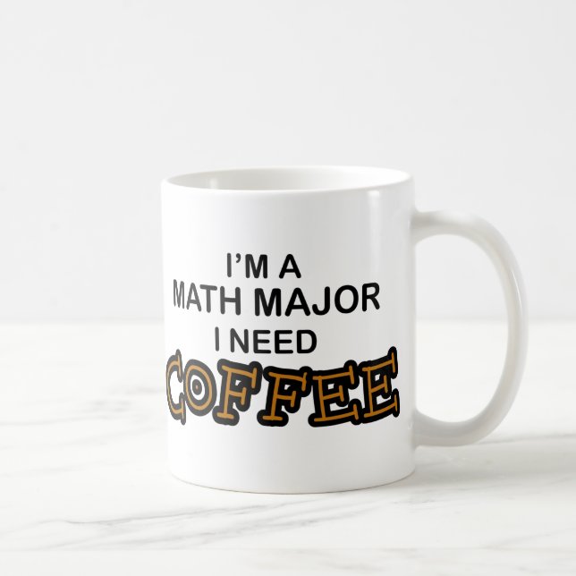 Mug Café du besoin - commandant de maths (Droite)