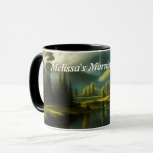 Mug Café du matin de Melissa personnalisable