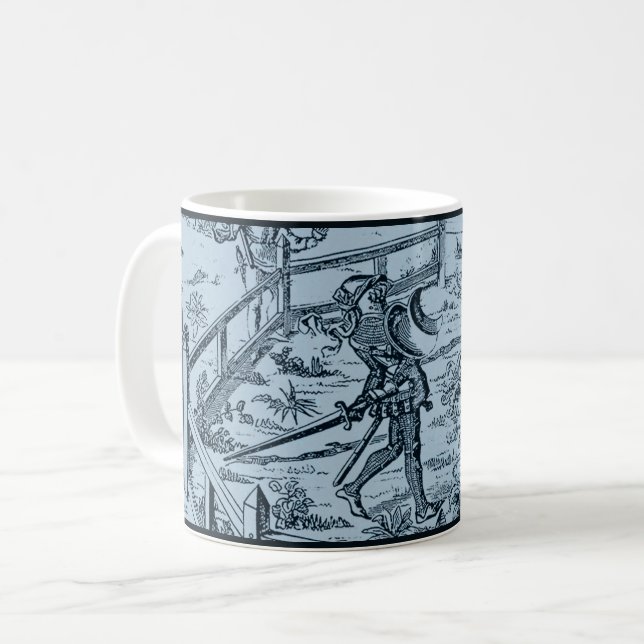 Mug café du tournoi médiéval (Devant gauche)
