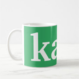 Mug "Café" en espéranto