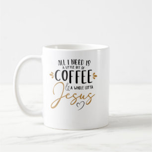 Mug Café Et Beaucoup De Café Jesus Lover Christi