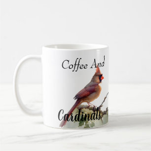 Mug Café et cardinal moderne Reds