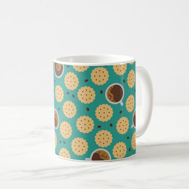 Mug Café et cookies (Devant droit)
