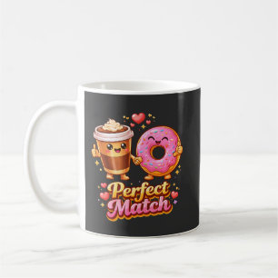 Mug Café et Donut Parfait Accord Nourriture Mignonne