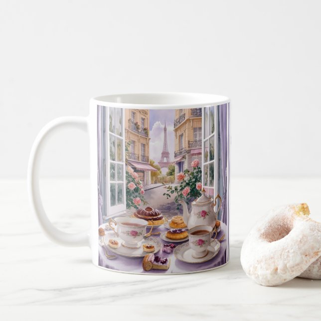 Mug Café et gâteaux à Paris France - Desserts de rêve (Avec donut)