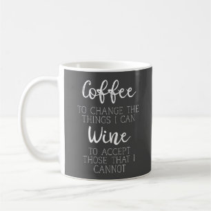 Mug Café et Humour à vin