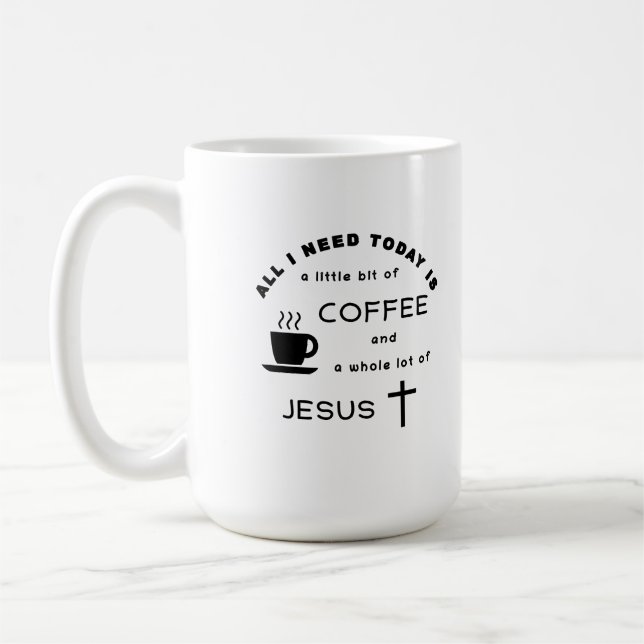 Mug Café et Jésus (Gauche)