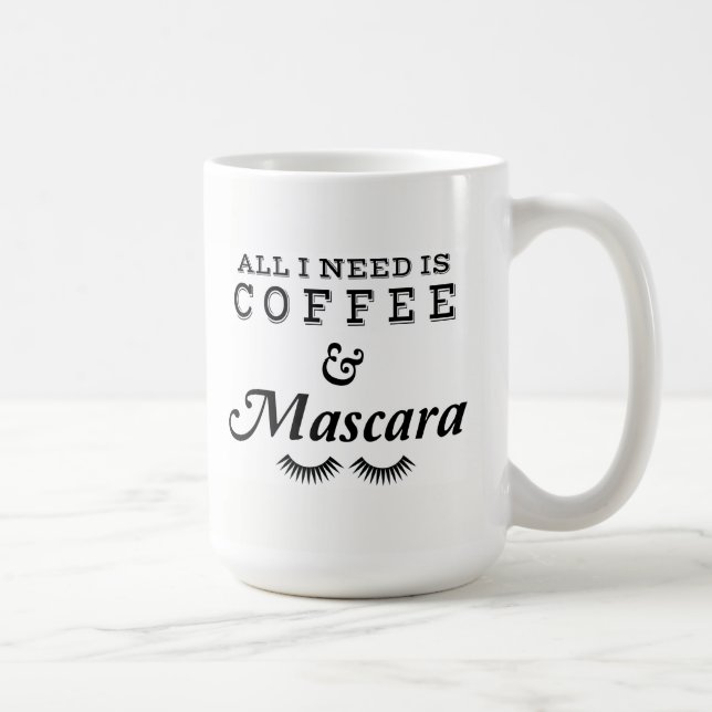 Mug Café et mascara (Droite)