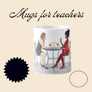 Mug Café féminin tendance Temps Personnalisé Classique