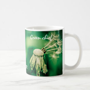 Mug Café fort en chef vert