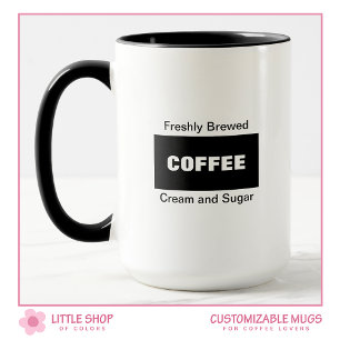 Mug Café fraîchement moulu
