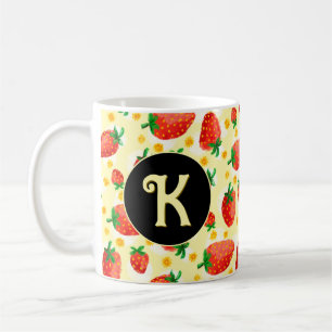 Mug café fraise mignonne