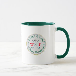 Mug CAFÉ & GOLF Golf-Player