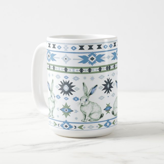 Mug café Hares du désert (Devant gauche)