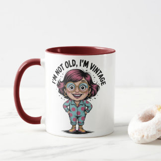Mug café Humour vieillesse