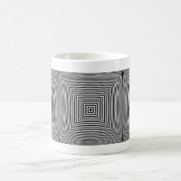 Mug café illusion optique