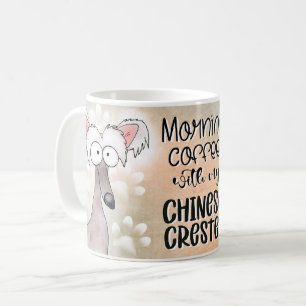 Mug Café Le Matin Avec Chiens Crassés Chinois