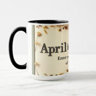 Mug Café Littéraire Floral Poésie en Fleur