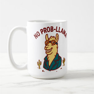 Mug café Llama - Drôle cadeau Amoureux des animaux