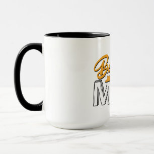 Mug café MoM de baseball personnalisé