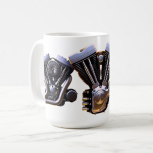 Mug Café Moteur de Moto